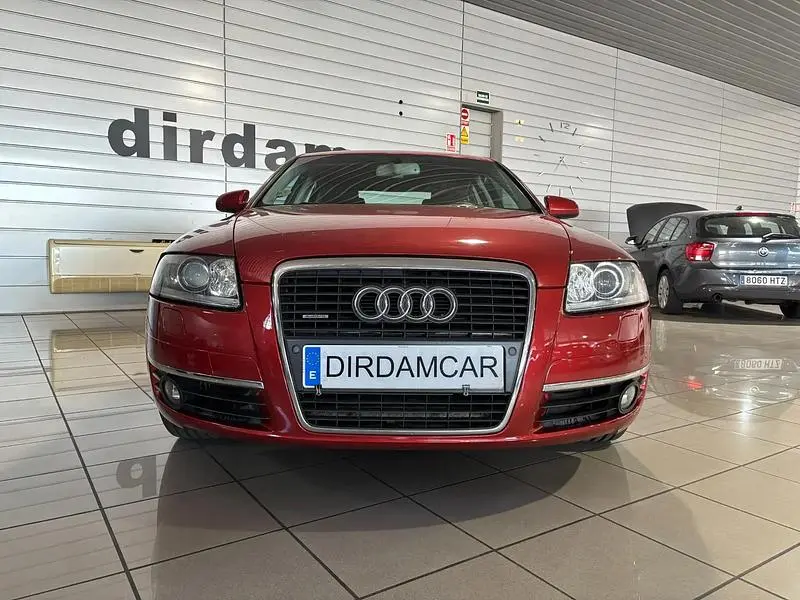 Brugt Audi A6 233 HK (171 kW) 2007 Rød Sedan