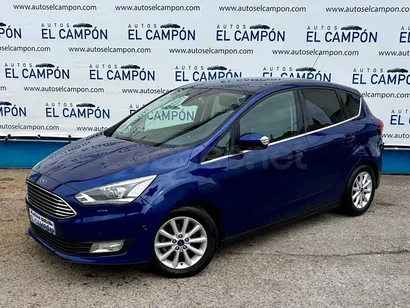 Używany Ford C-MAX Trend 125 KM (91 kW) 2015 Niebieski Minivan