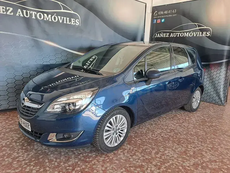 Usado Opel Meriva Selective 120 HP (88 kW) 2014 Azul Monovolume