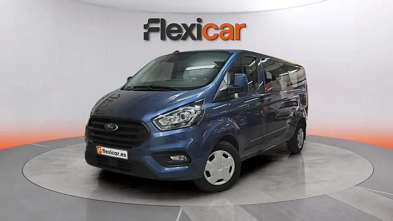 Usado Ford Transit Custom Titanium 136 HP (100 kW) 2023 Azul Monovolume