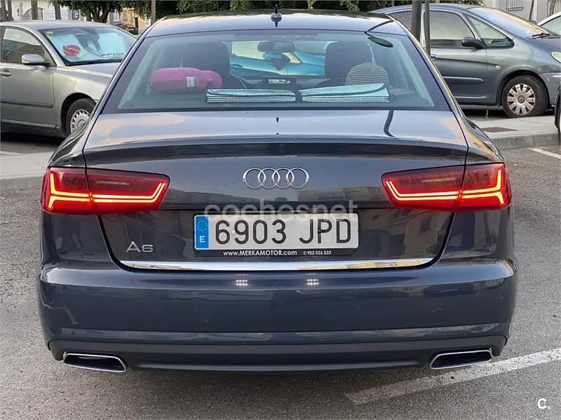 Brugt Audi A6 190 HK (139 kW) 2016 Blå Sedan