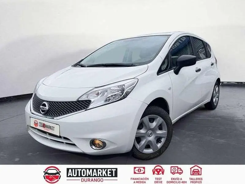 Begagnad Nissan Note 80 HK (58 kW) 2014 Vit Halvkombi