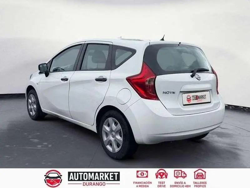 Begagnad Nissan Note 80 HK (58 kW) 2014 Vit Halvkombi