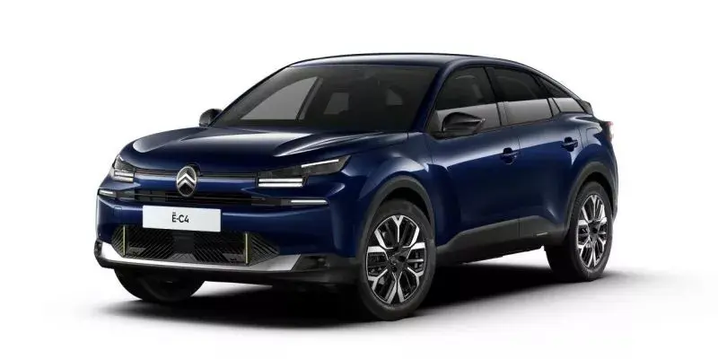 Novo Citroën e-C4 114 kW (156 HP) 2025 Azul