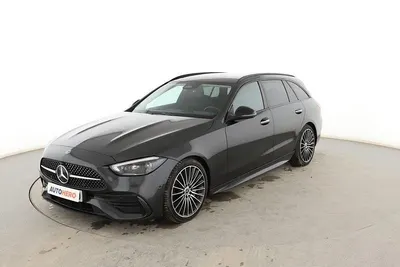 Occasion Mercedes C220 AMG line 220 PK (161 kW) 2022 Grijs Stationwagen