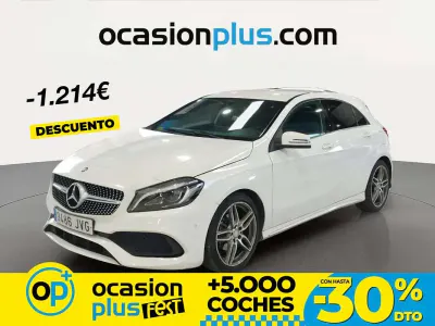 Occasion Mercedes A200 AMG line 136 PK (100 kW) 2016 Wit Hatchback