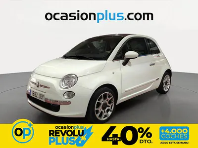 Occasion Fiat 500 Lounge 69 PK (50 kW) 2015 Wit Hatchback