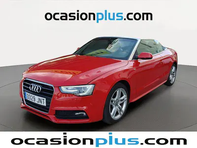 Occasion Audi A5 Cabriolet S-Line 177 PK (130 kW) 2016 Rood Cabriolet