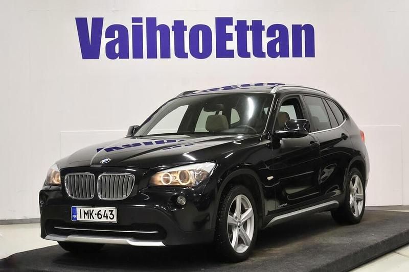 Käytetty BMW X1 204 HP (150 kW) 2011 Musta Katumaasturi