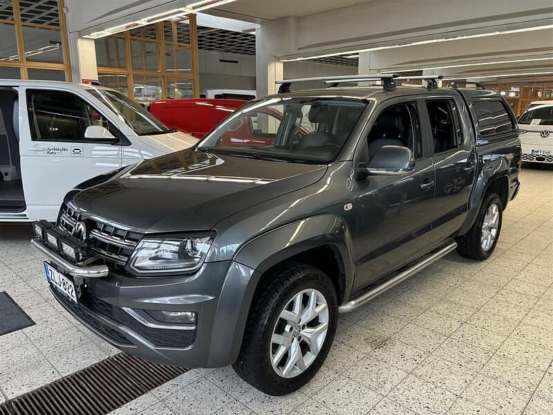 Harmaa Käytetty 2016 VW Amarok Highline Nouto | 34 500 € (Hieman kallis) - Kuva 1/4