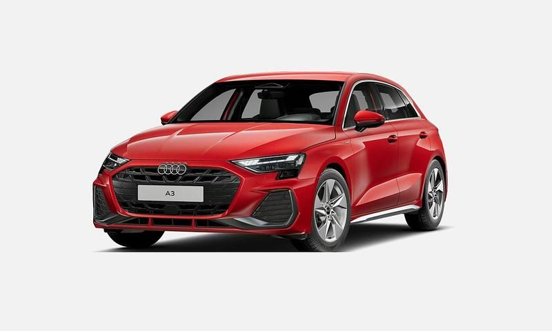 Uusi Audi A3 Sportback Advanced 201 HP (147 kW) 2026 Punainen Viistoperä