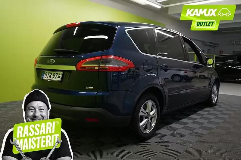 Käytetty Ford S-MAX Business Edition 163 HP (119 kW) 2010 Sininen Tila-auto