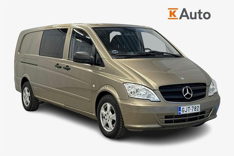 Käytetty Mercedes Vito 163 HP (119 kW) 2011 Ruskea (beige) Van