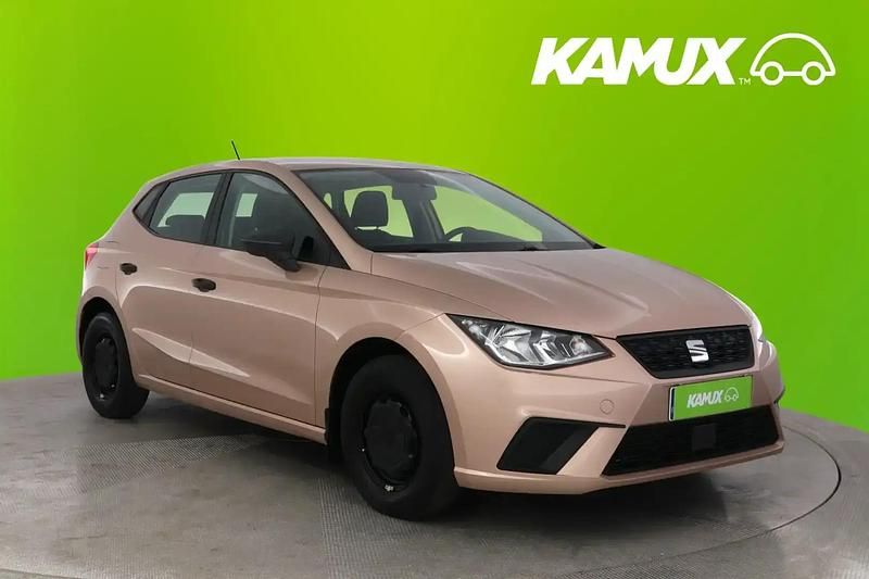 Hopea / harmaa Käytetty 2018 Seat Ibiza Reference Sedan | 9 400 € (Perustarjous) - Kuva 1/4