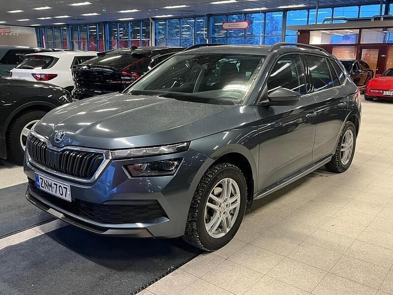 Harmaa Käytetty 2021 Skoda Kamiq Style Katumaasturi | 23 480 € (Hieman kallis) - Kuva 1/3