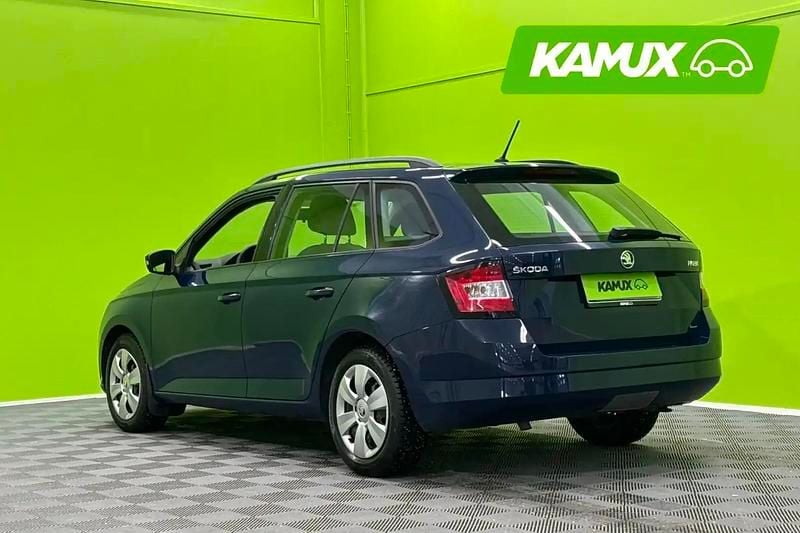 Käytetty Skoda Fabia Active 90 HP (66 kW) 2016 Sininen Farmari