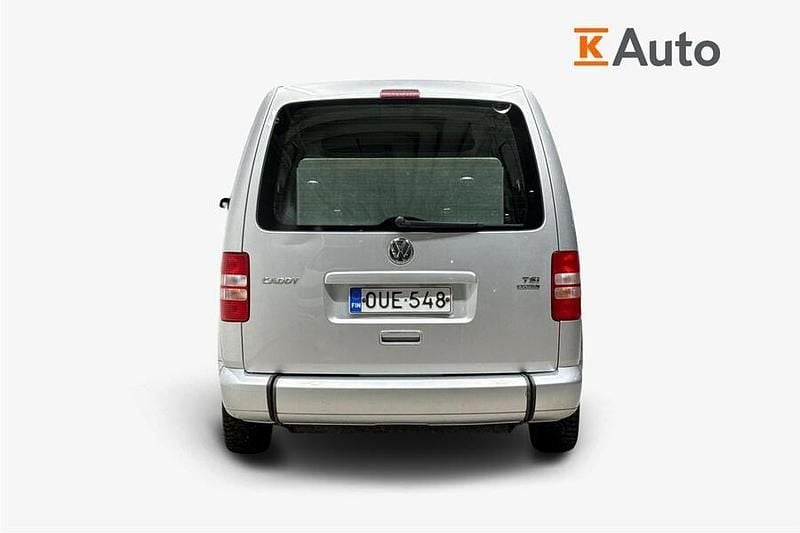 Käytetty VW Caddy Maxi Trendline 105 HP (77 kW) 2013 Hopea Tila-auto