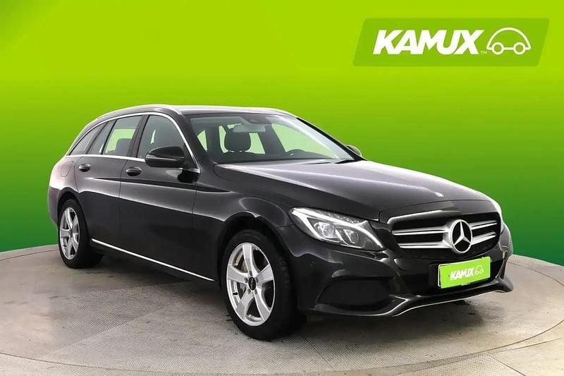 Käytetty Mercedes C350e 211 HP (155 kW) 2015 Musta Farmari