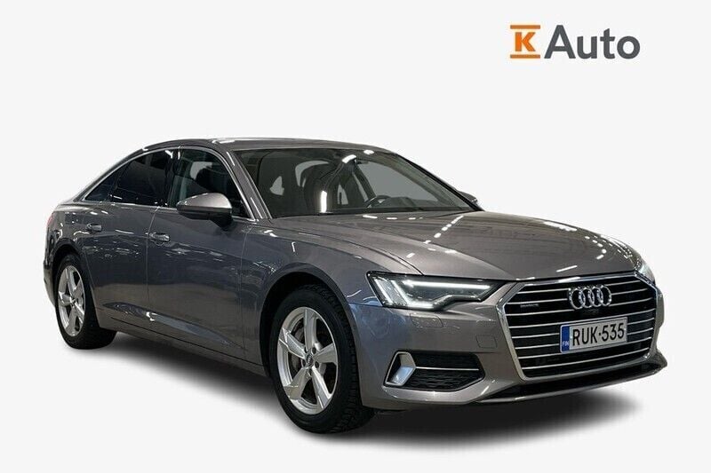 Harmaa Käytetty 2021 Audi A6 Business Sedan | 30 800 € (Supertarjous) - Kuva 1/4