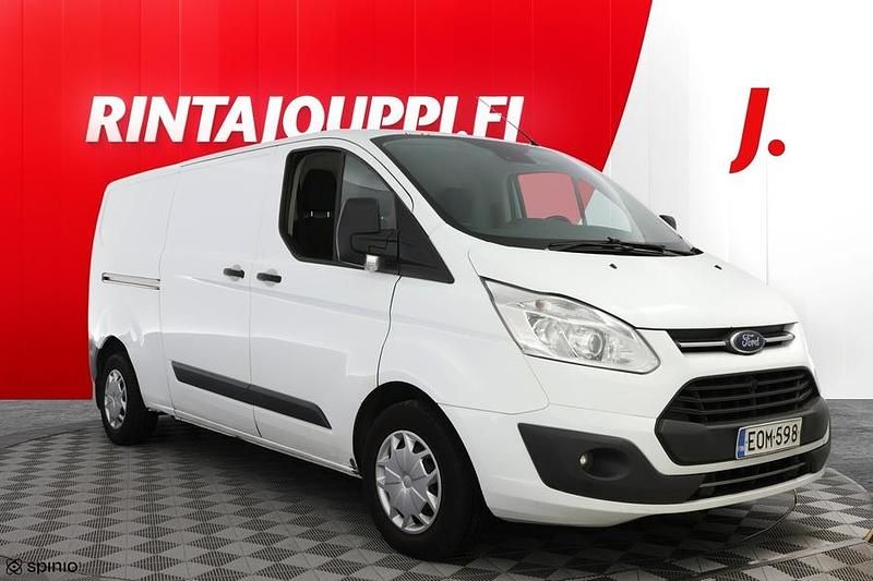 Valkoinen Käytetty 2018 Ford Transit Custom Trend Van | 13 680 € (Kallis) - Kuva 1/3