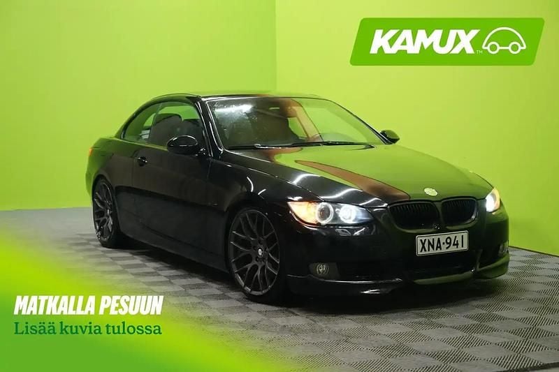 Musta Käytetty 2007 BMW 325 Cabriolet M Sport Avoauto | 11 890 € - Kuva 1/4