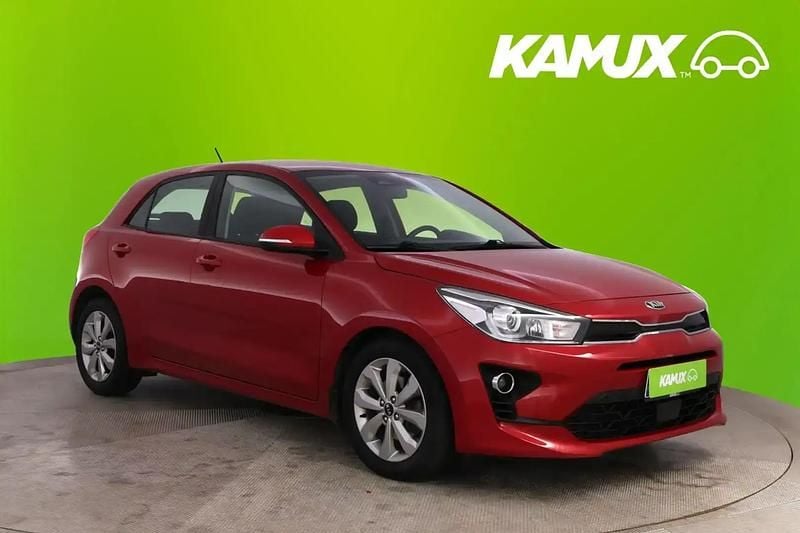 Punainen Käytetty 2021 Kia Rio Sedan | 14 890 € (Perustarjous) - Kuva 1/4