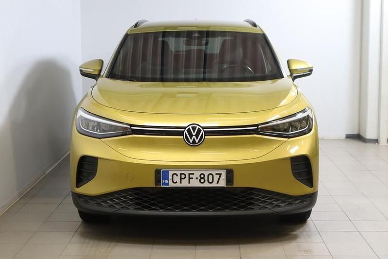 Käytetty VW ID.4 Pure 108 kW (148 HP) 2021 Keltainen Katumaasturi