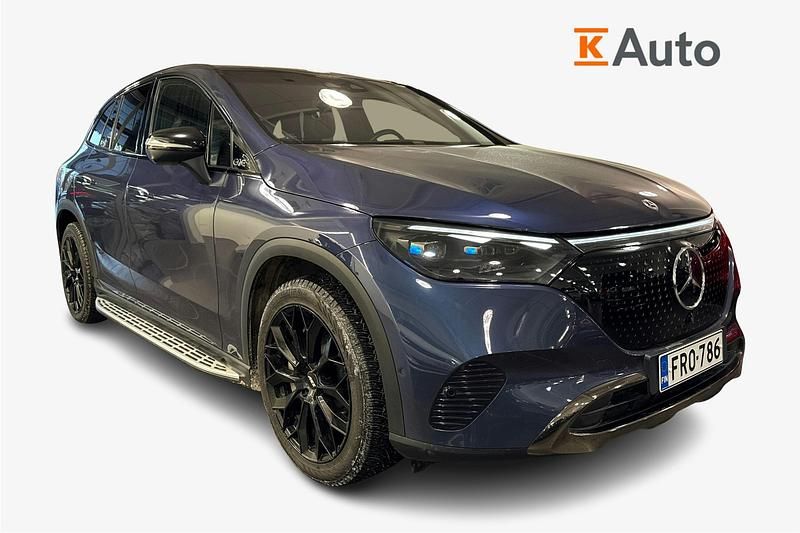 Käytetty Mercedes EQE500 300 kW (408 HP) 2023 Sininen Katumaasturi