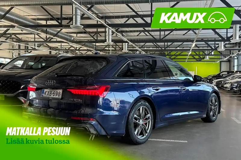 Käytetty Audi A6 S-Line 252 HP (185 kW) 2020 Sininen Farmari
