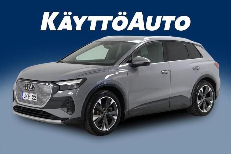 Harmaa Käytetty 2023 Audi Q4 e-tron Comfort Katumaasturi | 29 600 € (Perustarjous) - Kuva 1/4