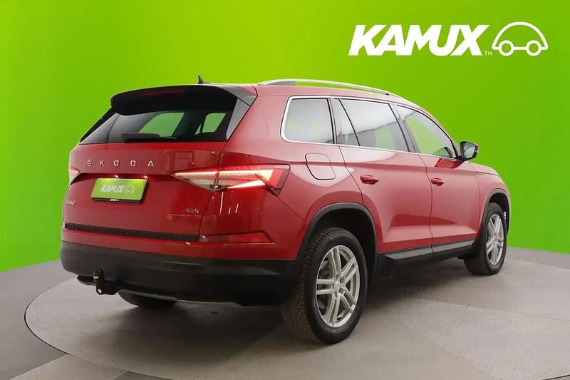 Käytetty Skoda Kodiaq Ambition 150 HP (110 kW) 2022 Punainen Katumaasturi