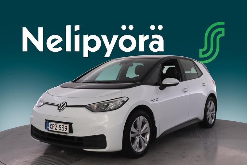 Valkoinen Käytetty 2021 VW ID.3 Pro Viistoperä | 19 790 € (Perustarjous) - Kuva 1/3