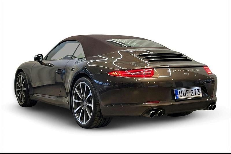 Käytetty Porsche 911 Carrera Cabriolet 350 HP (257 kW) 2013 Ruskea (beige) Avoauto
