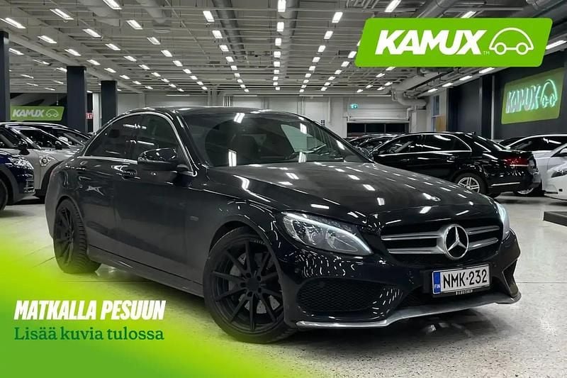 Musta Käytetty 2018 Mercedes C350e AMG line Sedan | 20 890 € (Perustarjous) - Kuva 1/4