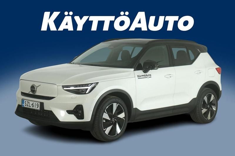 Met. valkoinen Käytetty 2025 Volvo EX40 Ultra Katumaasturi | 58 900 € (Perustarjous) - Kuva 1/4