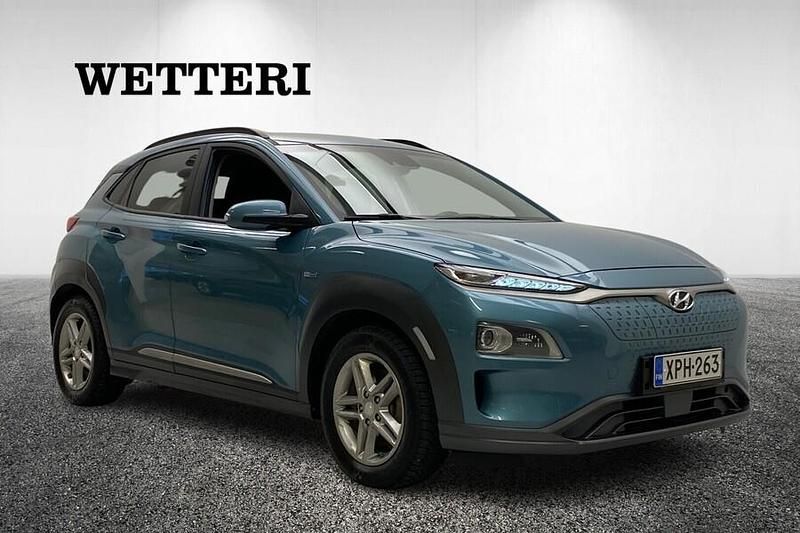 Sininen Käytetty 2020 Hyundai Kona Comfort Katumaasturi | 12 900 € (Kallis) - Kuva 1/4