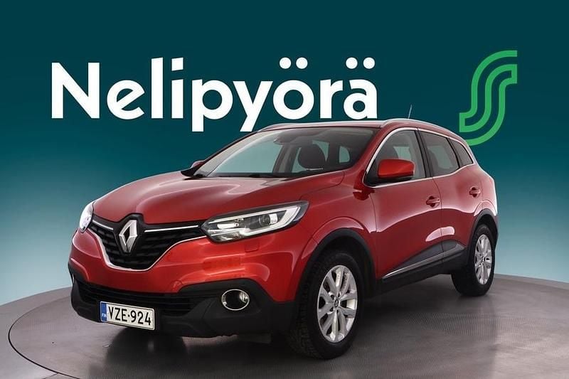 Käytetty Renault Kadjar LIMITED 131 HP (96 kW) 2017 Punainen Katumaasturi