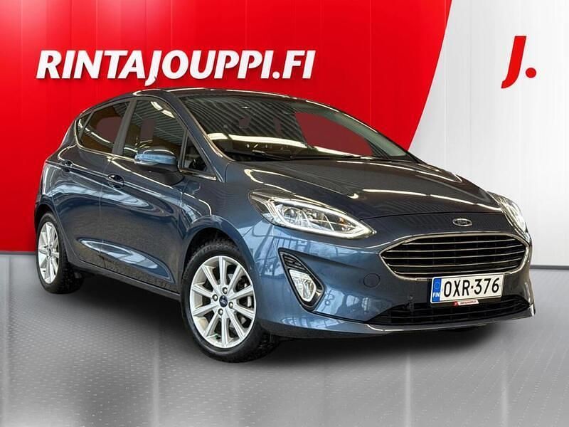Käytetty Ford Fiesta Titanium 101 HP (74 kW) 2019 Sininen Viistoperä