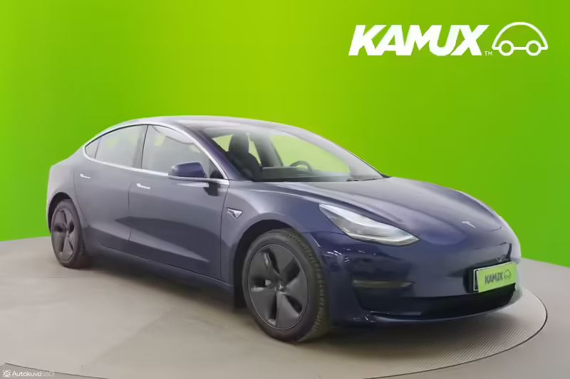 Sininen Käytetty 2020 Tesla Model 3 Long Range Sedan | 27 890 € (Hyvä tarjous) - Kuva 1/3