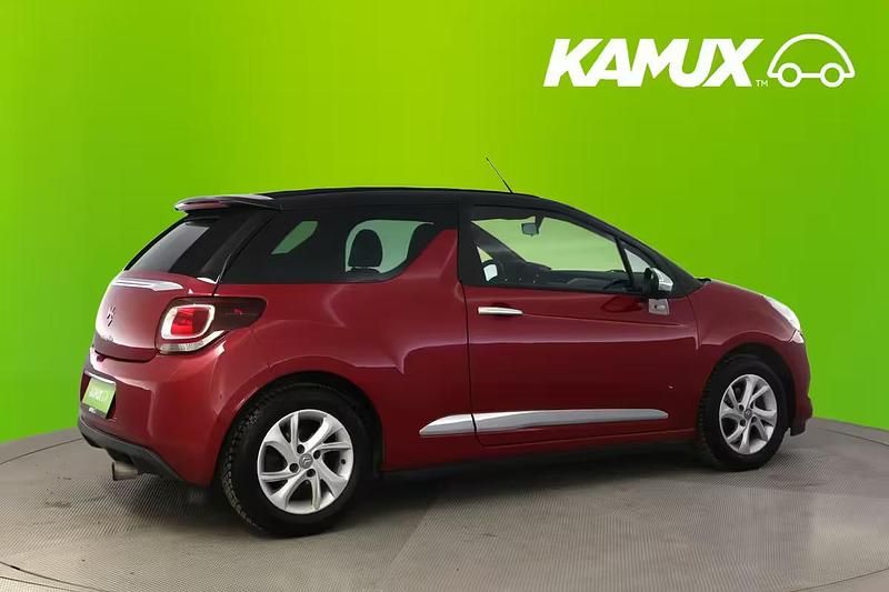 Käytetty Citroën DS3 So Chic 163 HP (119 kW) 2013 Punainen Viistoperä