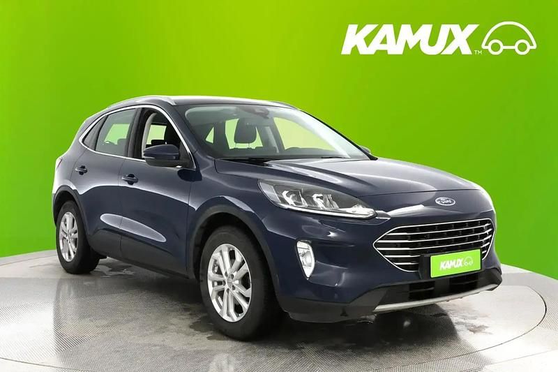 Käytetty Ford Kuga Titanium 163 HP (119 kW) 2020 Sininen Katumaasturi