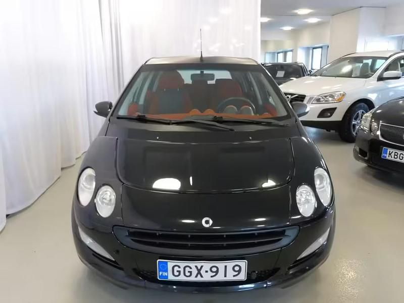 Käytetty Smart ForFour 95 HP (69 kW) 2006 Musta Viistoperä