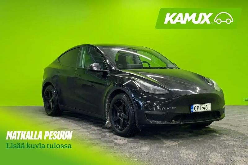 Käytetty Tesla Model Y Long Range AWD 350 kW (477 HP) 2022 Musta Katumaasturi