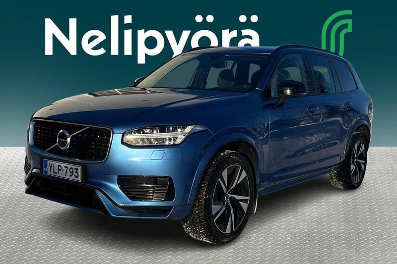 Käytetty Volvo XC90 R-Design 392 HP (288 kW) 2020 Sininen Katumaasturi