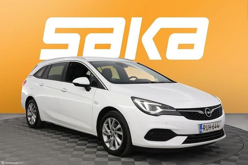 Valkoinen Käytetty 2021 Opel Astra Executive Farmari | 9 990 € (Supertarjous) - Kuva 1/3