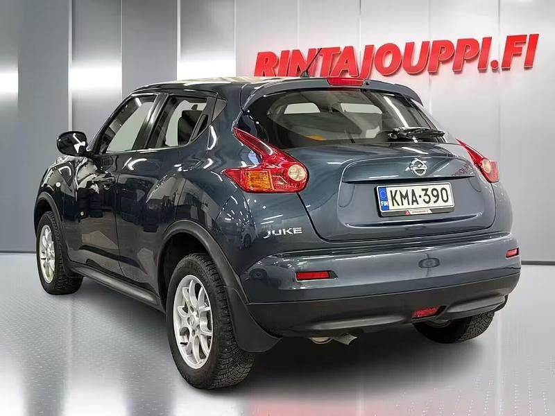 Käytetty Nissan Juke Visia 117 HP (86 kW) 2012 Sininen Katumaasturi