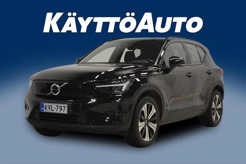 Musta Käytetty 2023 Volvo XC40 Plus Katumaasturi | 28 800 € (Hyvä tarjous) - Kuva 1/4