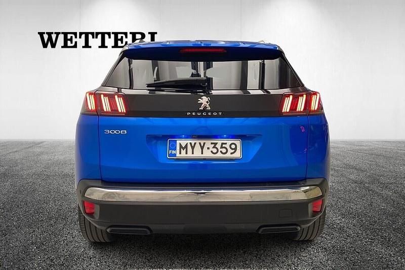 Käytetty Peugeot 3008 Allure 131 HP (96 kW) 2021 Sininen Katumaasturi