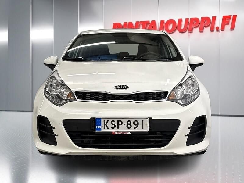 Käytetty Kia Rio LX 84 HP (61 kW) 2017 Valkoinen Viistoperä