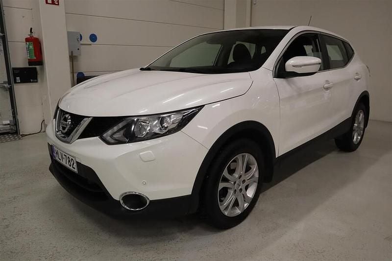 Käytetty Nissan Qashqai Acenta 116 HP (85 kW) 2014 Valkoinen Katumaasturi
